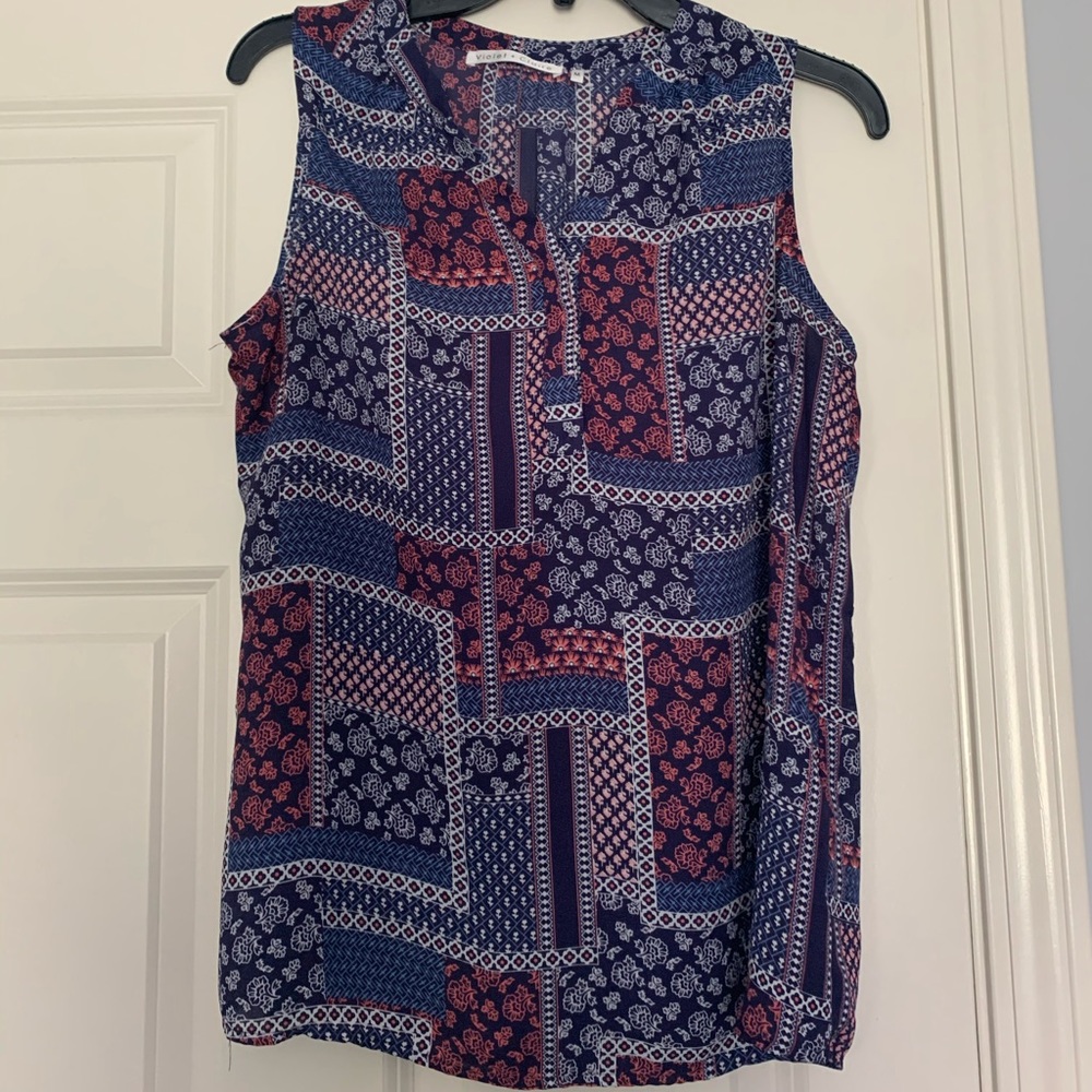Violet and Clarke tank top